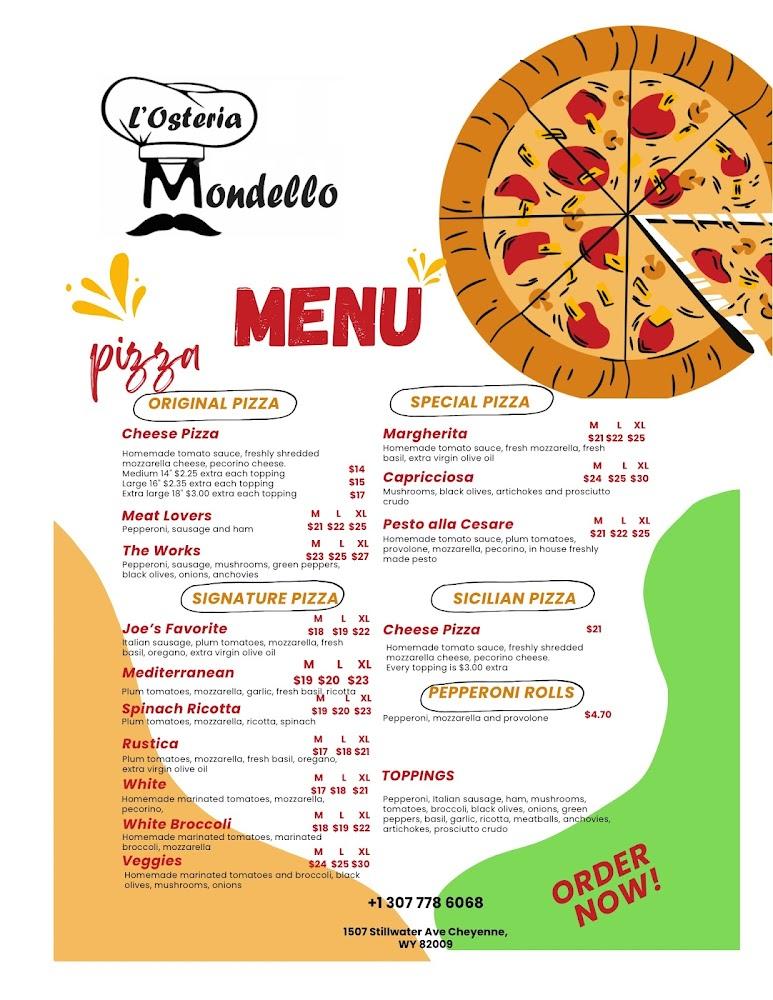 L'Osteria Mondello Menu image 3